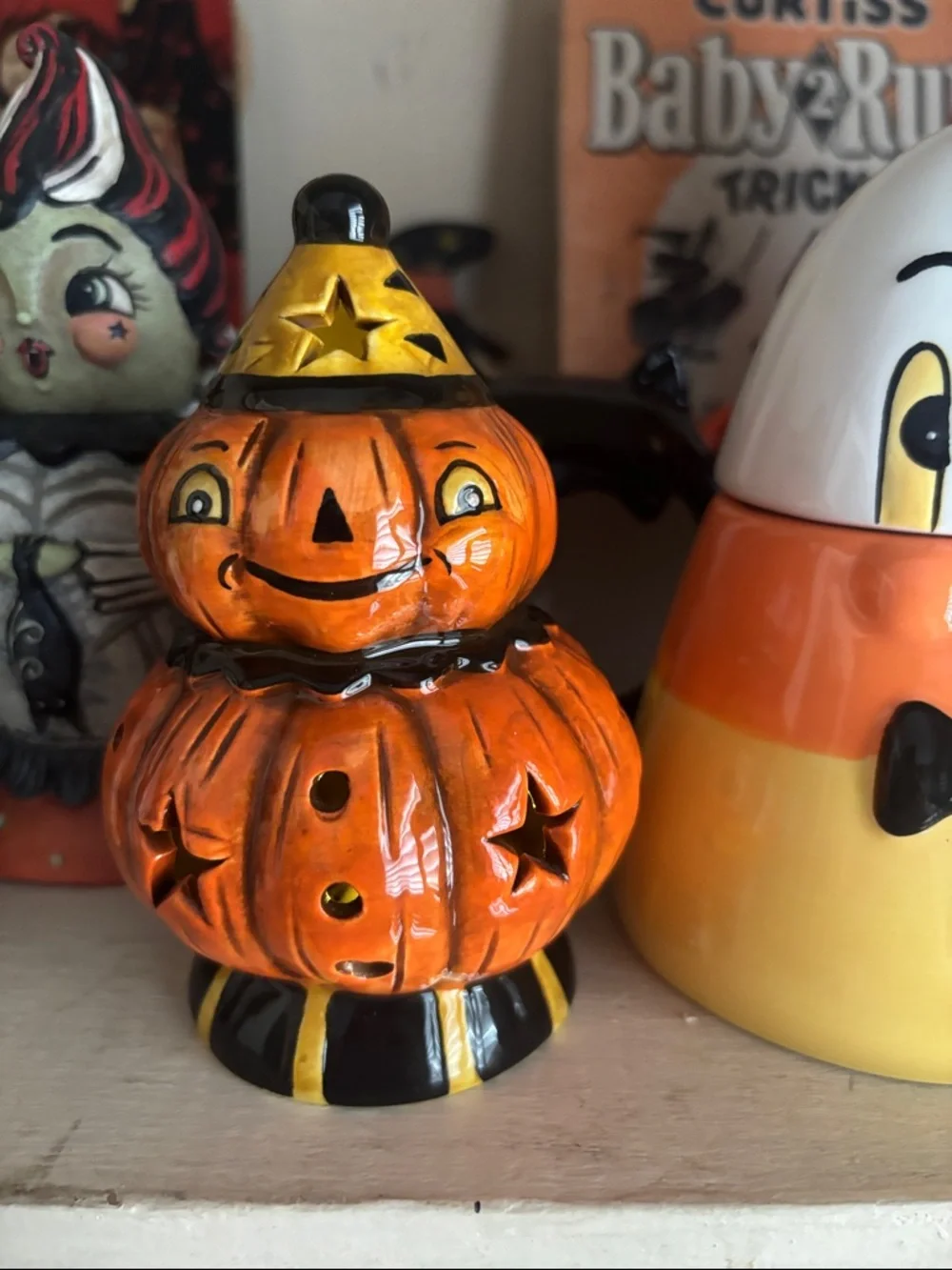 Johanna Parker light up pumpkin - Picture 2 of 8